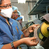 24 KT Gold plated Pendant Set with American Diamonds for Women