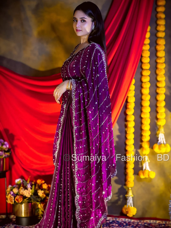 Beautiful Beads & Sequence Embroidery Work